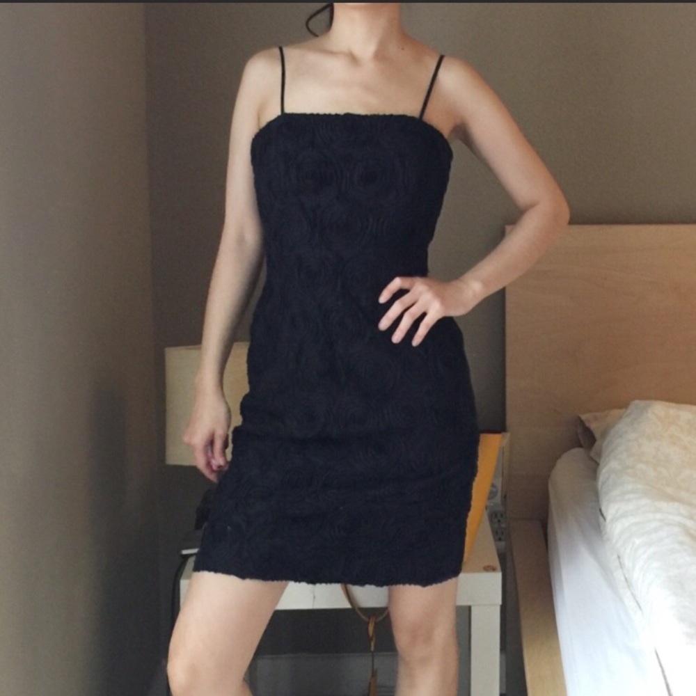 Calvin Klein 3D Rose Dress